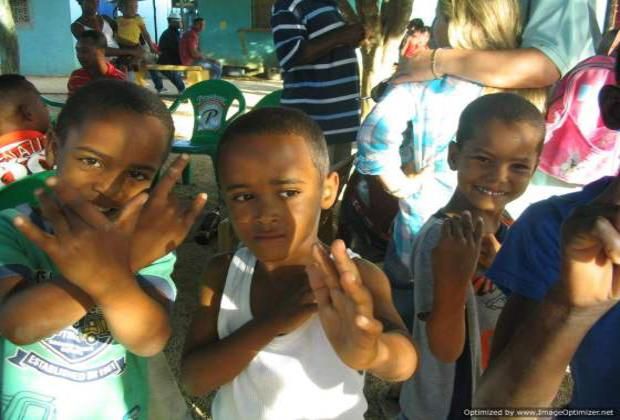 The children in Campo Padre Nuestro