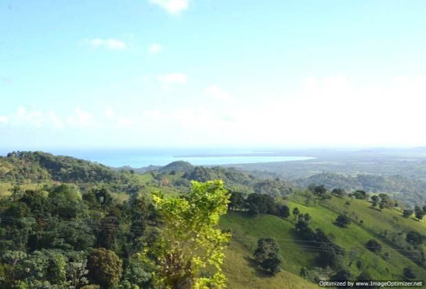 View bay of Esmeralda