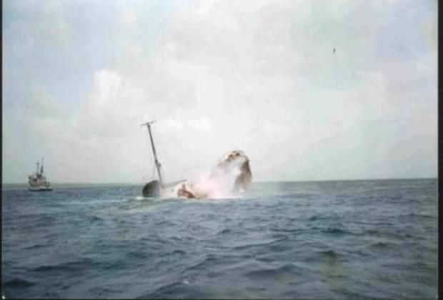The Saint George is sunken near Bayahibe