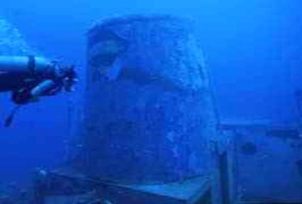 The wreck of the Saint George functions as an artificial reef