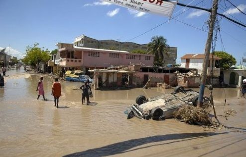 view hurricane destruction