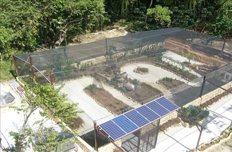 Butterfly Garden arial view