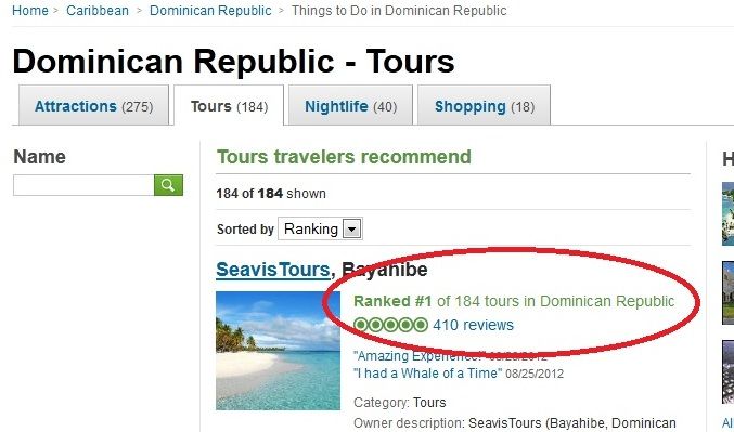 best Tour Operator in the DR